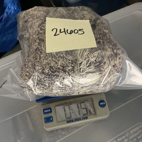 Cache Tweed Cropped Fringe Jacket Metallic Bouclé Blazer Small Y2K Parisian Chic - Picture 9 of 9